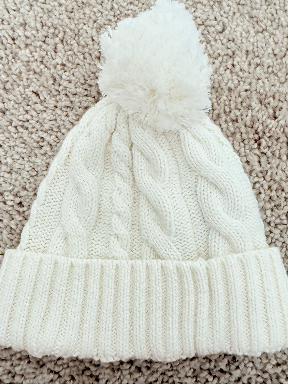 Carter’s Baby Organic Cotton Cable Knit Winter Hat